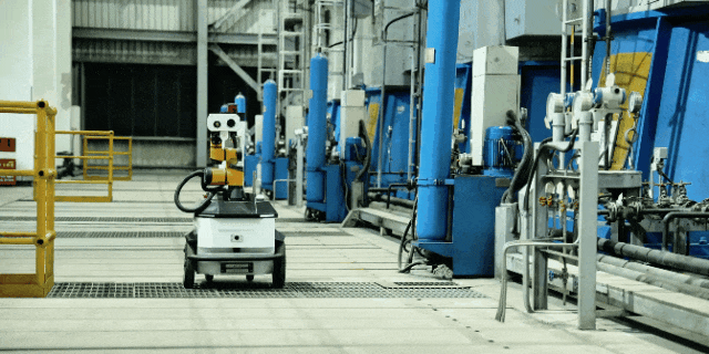 Circulating Pump House Inspection Robot